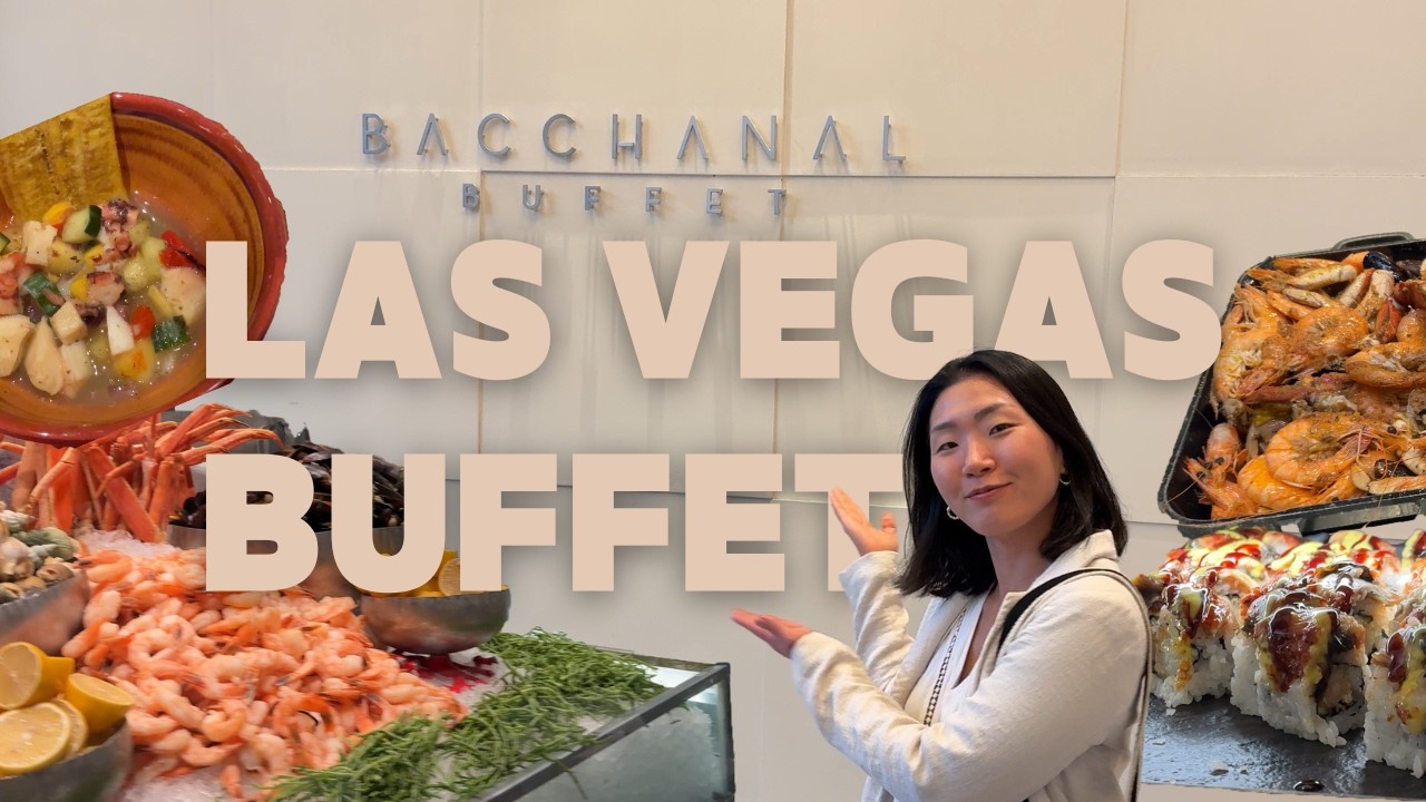 라스베가스에서 가장 큰 부페! | Bacchanal 솔직 리뷰&가이드 🥩🍣🍰
