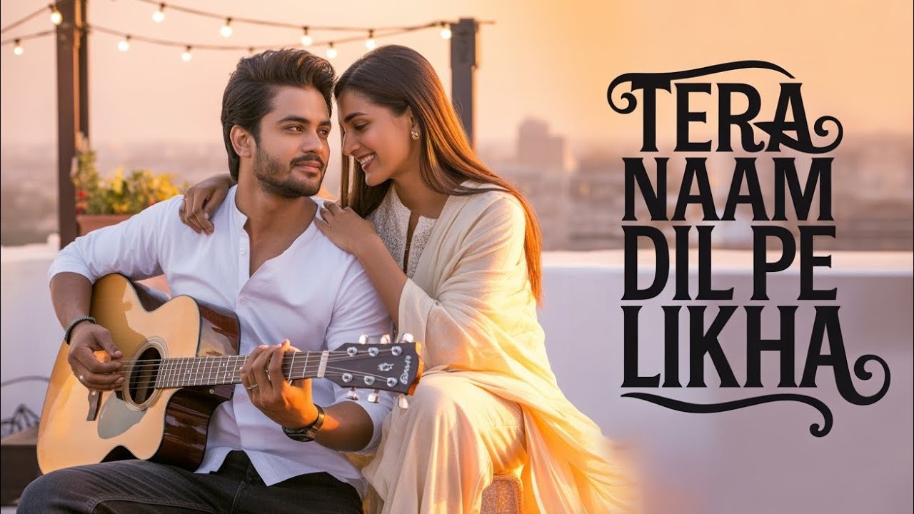 Tera Naam Dil Pe Likha ❤️ | Beautiful Romantic Hindi Song