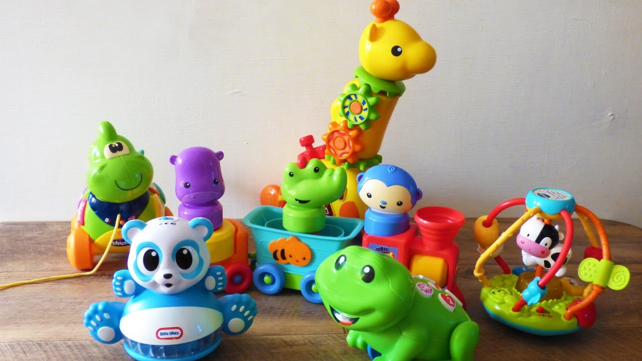 Musical animal  toys for babies. Fisher price, Vtech, Little tikes, Chicco