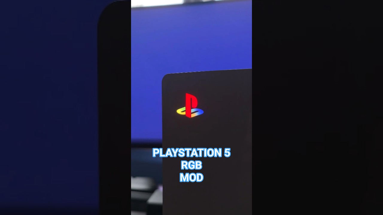 PlayStation 5 RGB Logo Mod