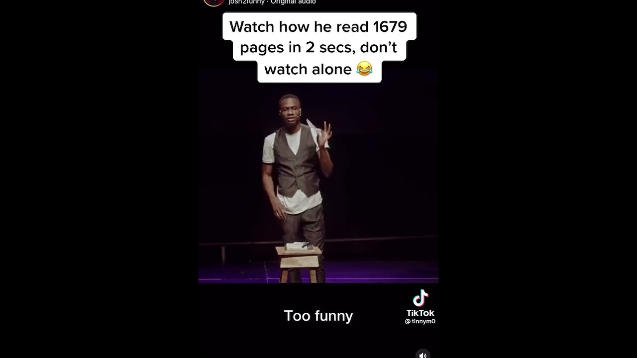 HE READ 1679 PAGES IN 2 SECONDS 😳😳😳😳