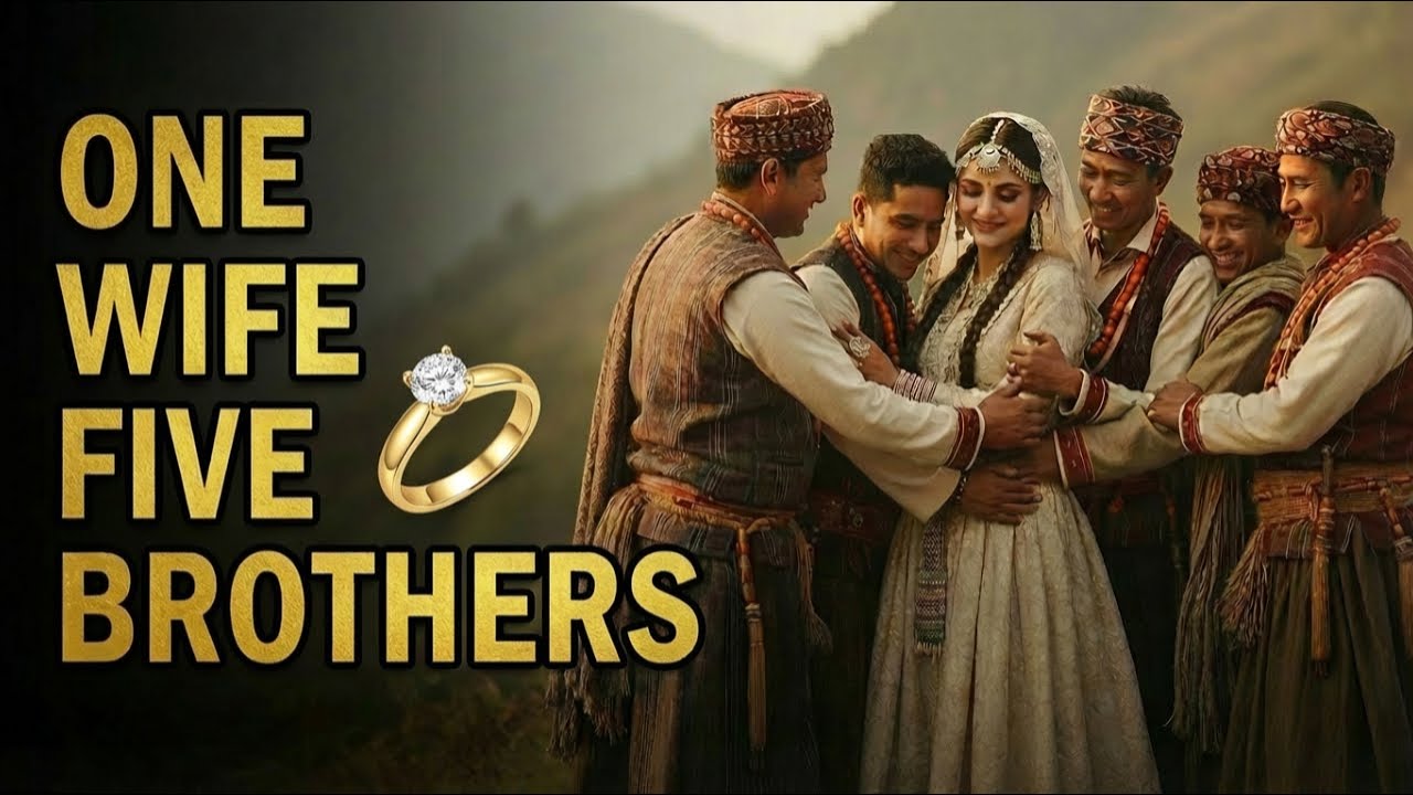 BROTHERS SHARE ONE WIFE: The Most Shocking Polyandry Tradition on Earth | Hatti, India
