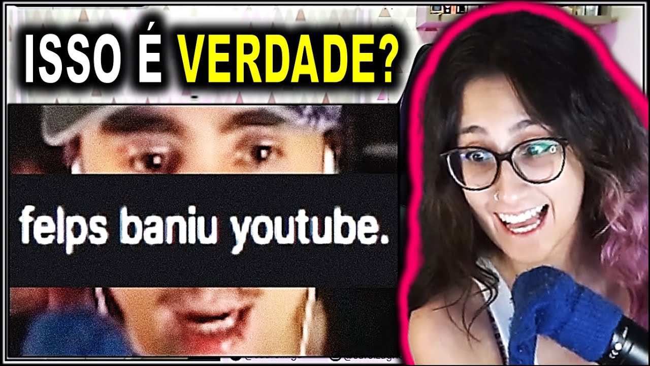 CAROL REAGINDO AO COMPILADO DE CLIPES DO FELPS! (felps baniu youtube. 🚫)