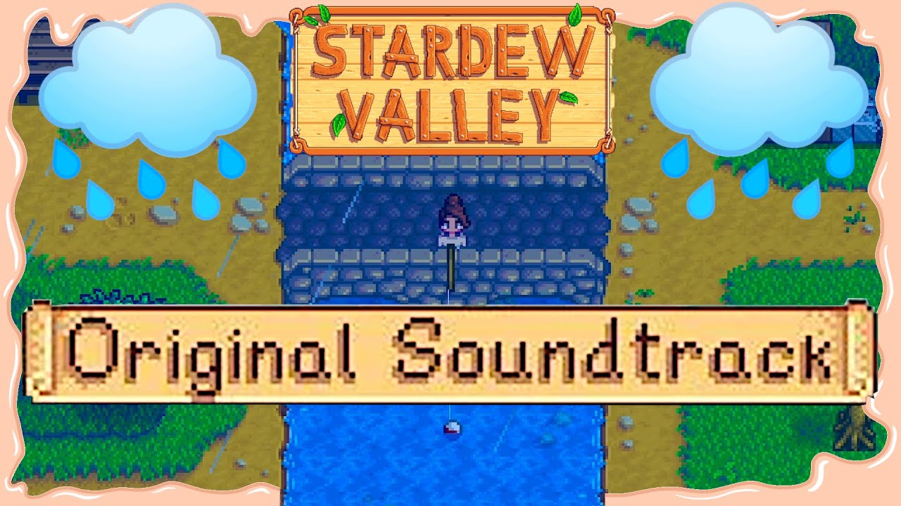 Relaxing Lofi Stardew Valley Soundtrack & Rain Sounds for Study Work Sleep