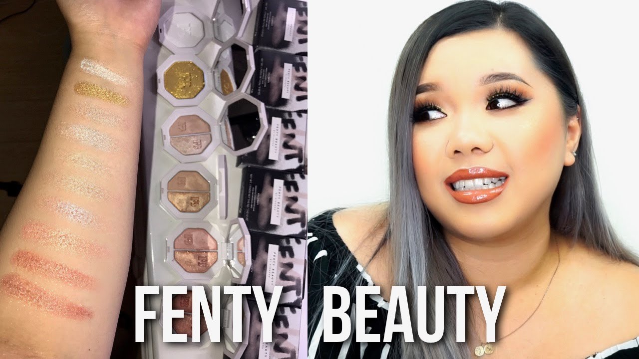 Fenty Beauty by Rihanna Killawatt Freestyle Highlighter Swatches