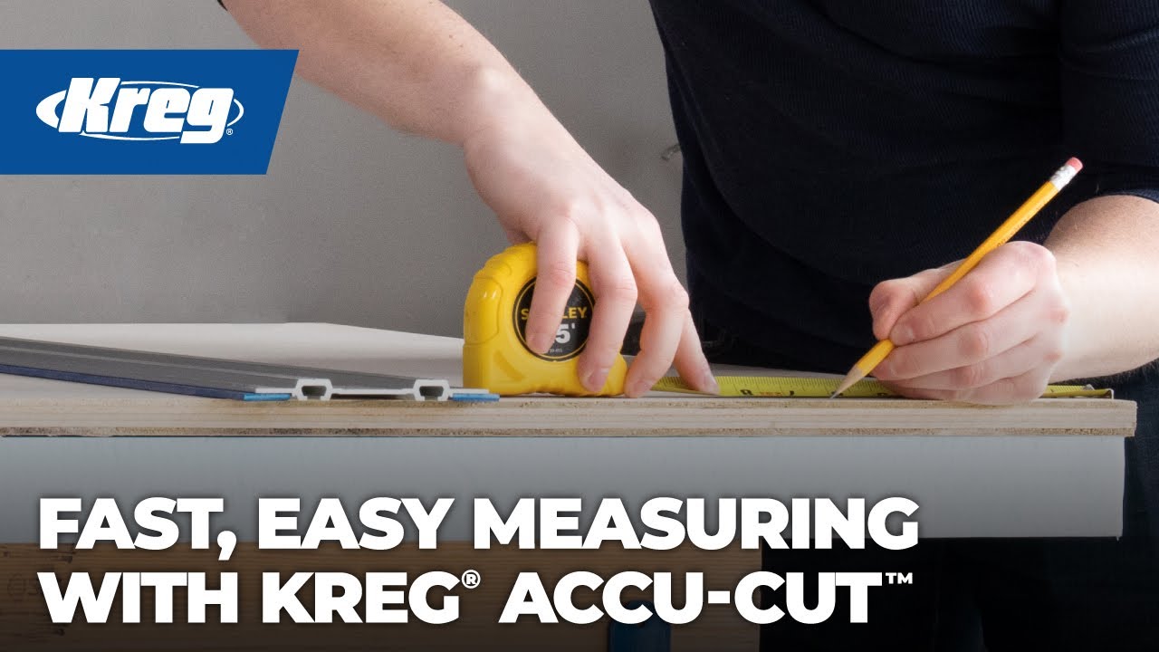 Kreg Accu-Cut&trade; Tip: Make Measuring Fast and Easy