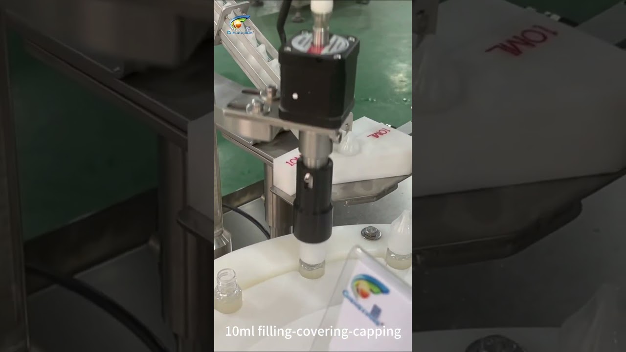 How is the 10ml bottle filling machine working? working folow #vape #10ml #eliquid #vapeoil