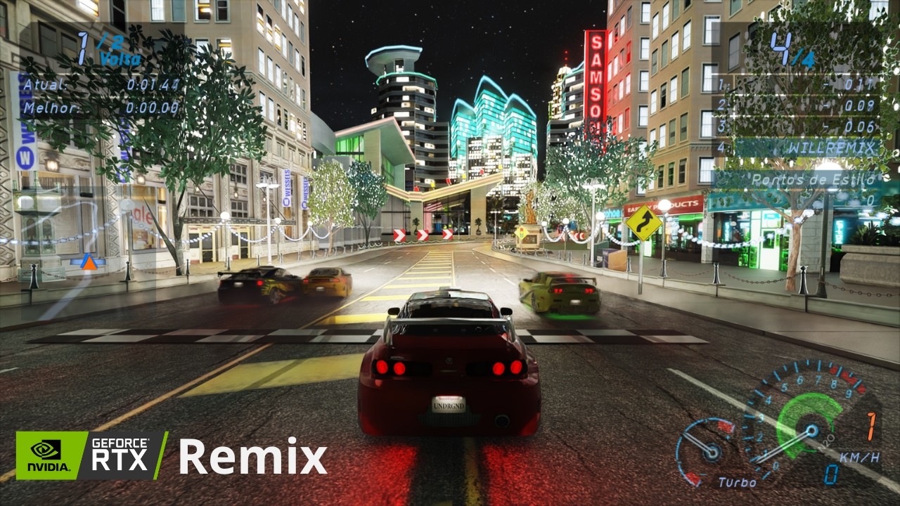 NEED FOR SPEED UNDERGROUND RTX REMIX #needforspeedunderground #rtxremix