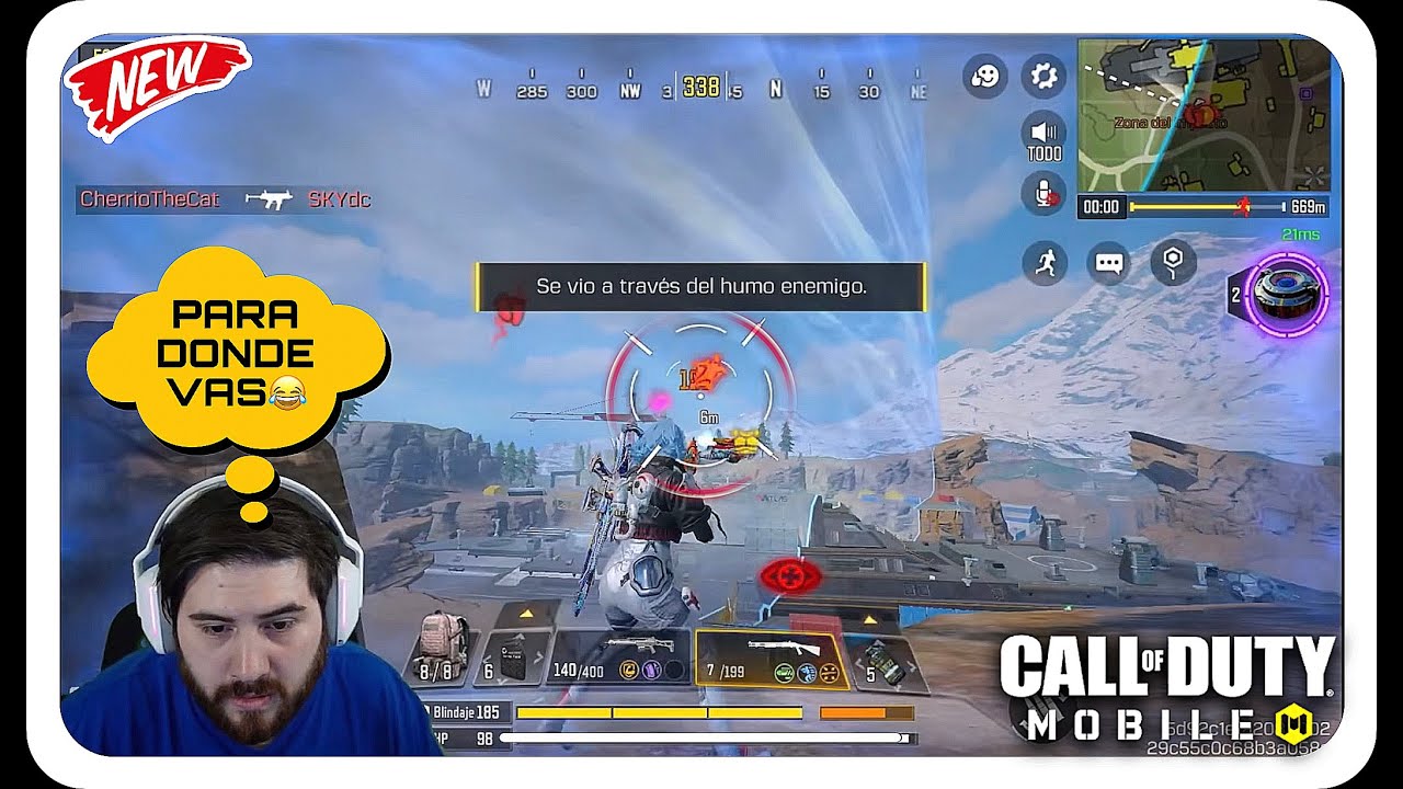 LA PUNTERÍA QUE TRAE EL OSO es DE LOCOS❗️🤯EXPLICA EL USO DEL WALLBANG🔥| CALL OF DUTY MOBILE |
