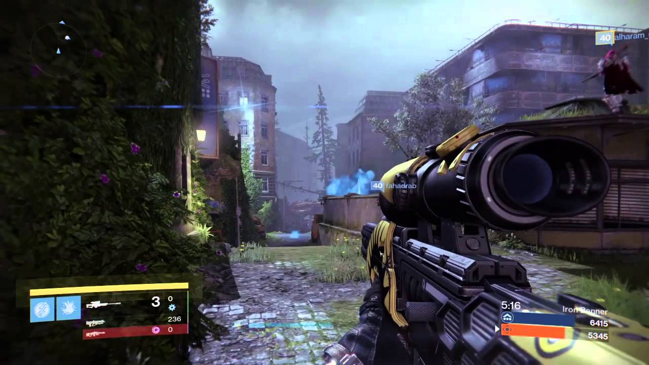 Destiny - Glass Promontory ( Trials Sniper) vs Self-Res