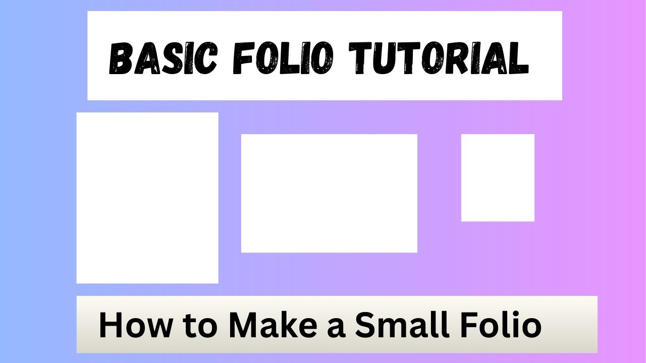 Easy Basic White Cardstock Folio Tutorial (Perfect for Paper Pumpkin Kits!)