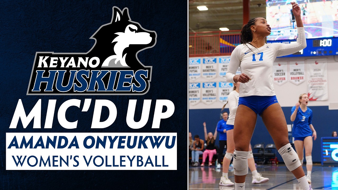 Huskies Mic'd | Amanda Onyeukwu, Women's Volleyball | February 12, 2026