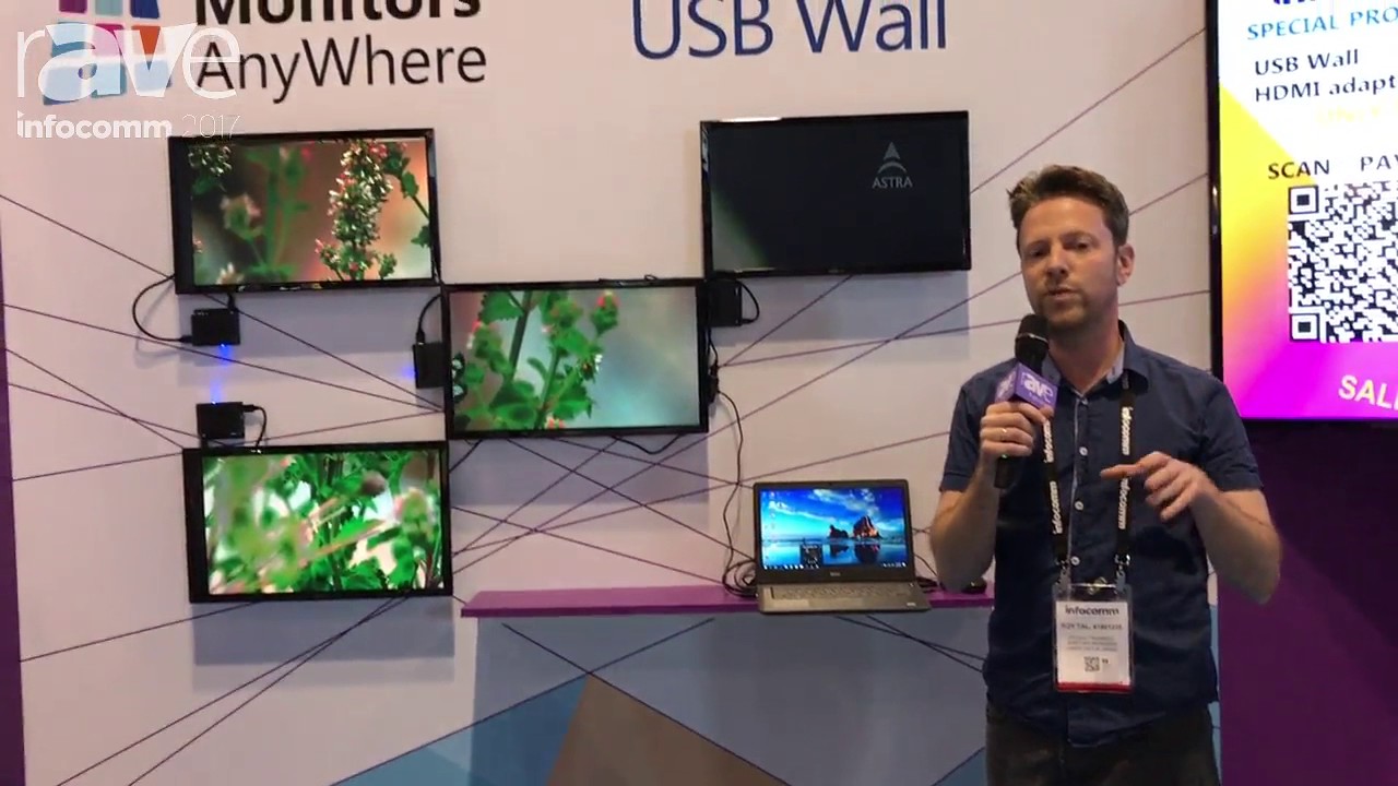 InfoComm 2017: Monitors Anywhere Talks About USB Wall