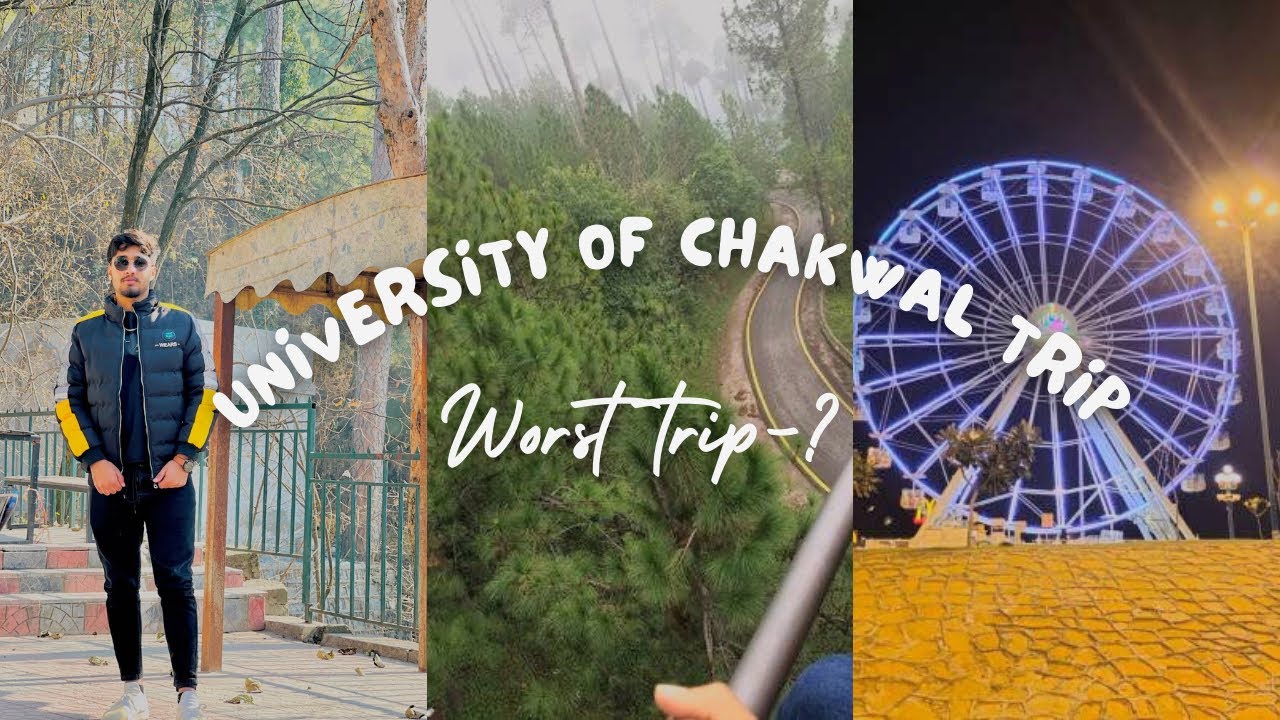 University of Chakwal Trip || Patriata || Joyland Rwp  || Vlog 62 || Worst Trip🙄 || uzziislife ||