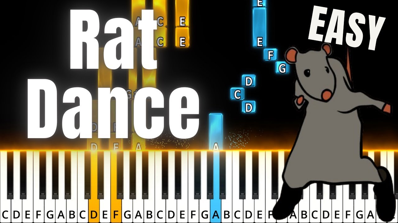 Rat Dance | Easy Piano Tutorial by Dylan Ondine