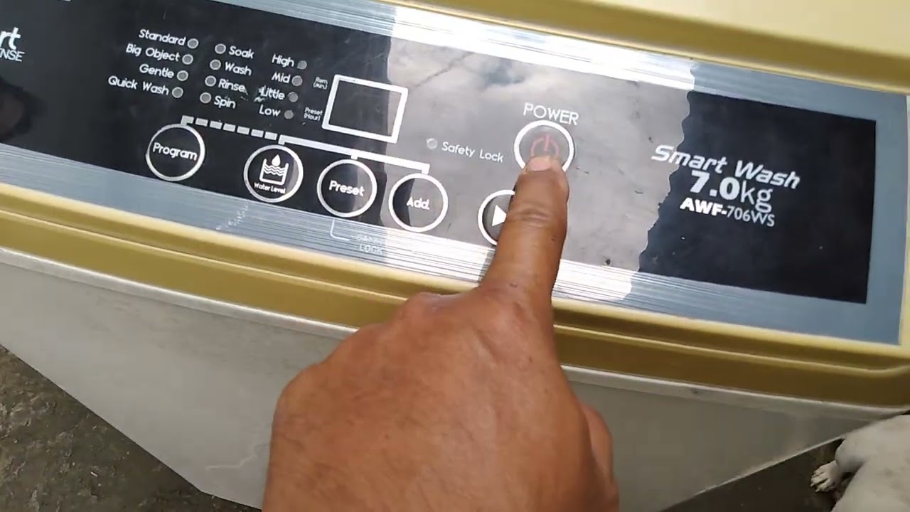 Automatic Washing Machine Ayaw Mag Spin Gawin Natin (Basic)