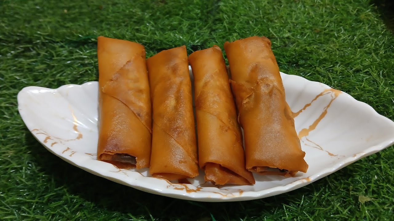 Veg Cheese Spring Roll..Crispy and Tasty...#SK Shahi kitchen...