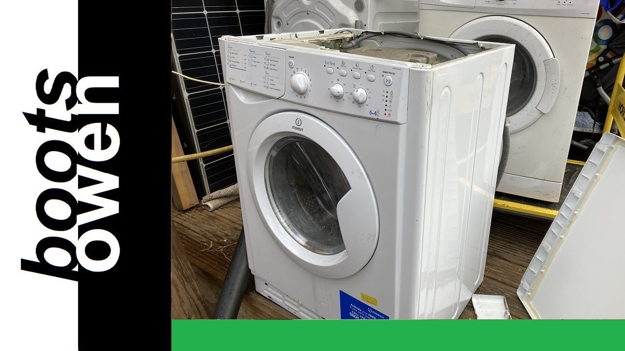 Indesit IWDC6105 washer dryer testing