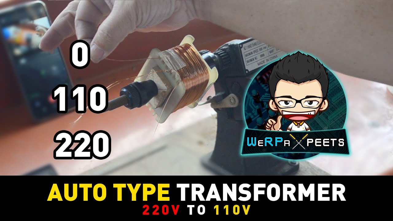 Auto Type Transformer Rewinding 220v - 110v