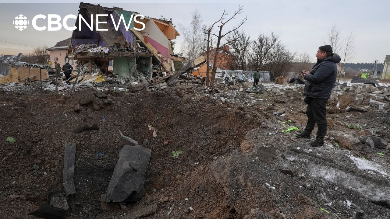 Russia launches overnight attacks on Kyiv as war nears fourth anniversary