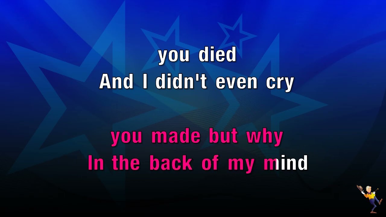 In The Back of My Mind, You Died - Romantic Homicide (KARAOKE)