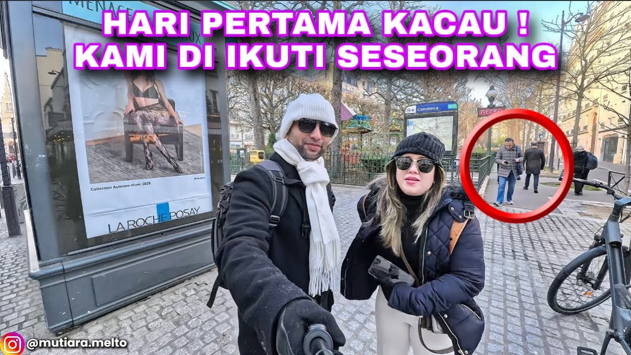 AKHIRNYA SAMPAI DI PARIS 🇫🇷 TAPI ADA YANG MENGIKUTI KAMI 