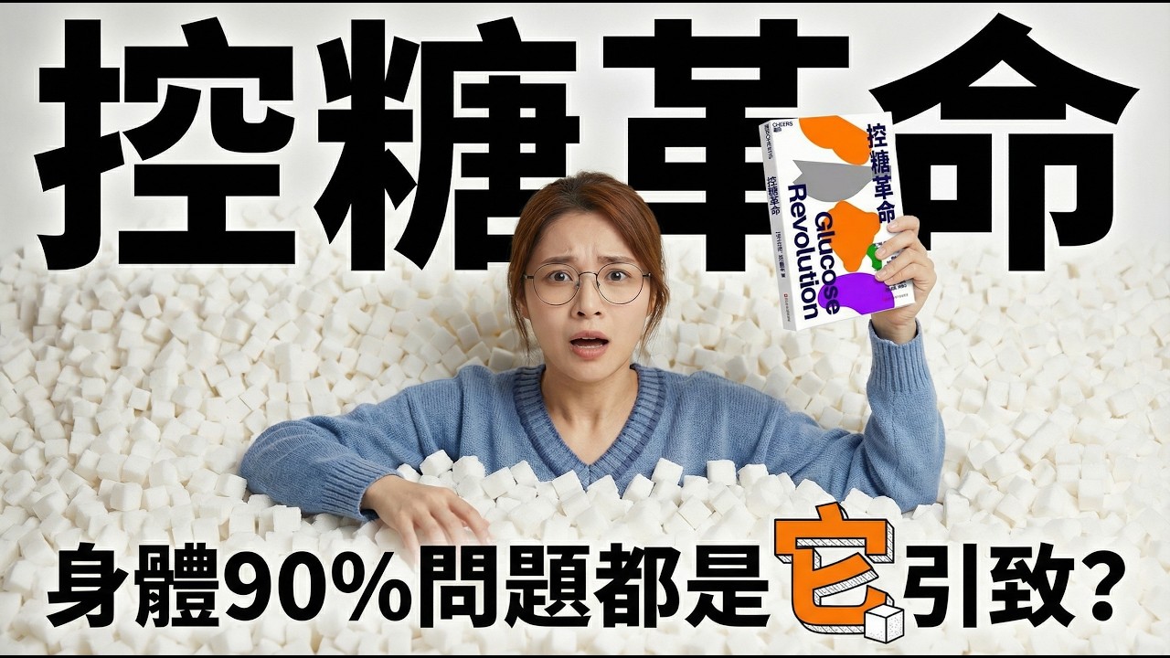 90%的病，控糖就會好？🍭這本書真的這麼神嗎？《 #控糖革命 》