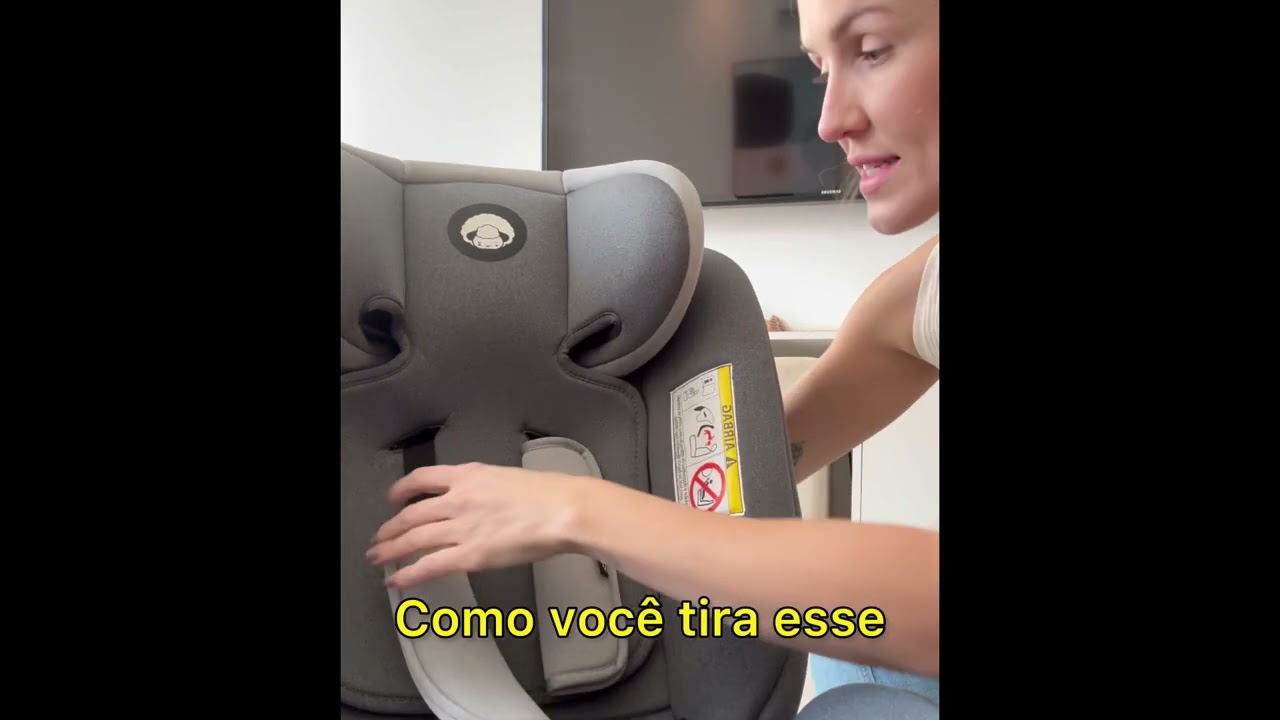 Como ajustar cinto cadeirinha Litet