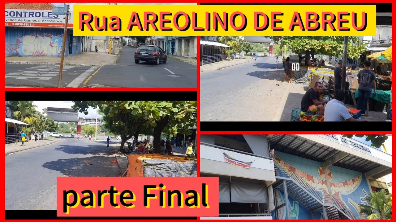 Rua Areolino de Abreu, Parte Final. Teresina Piauí