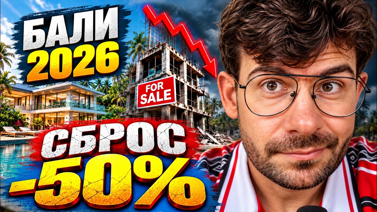 Недвижимость Бали 2026: Почему отели массово продают, а стройки встали?