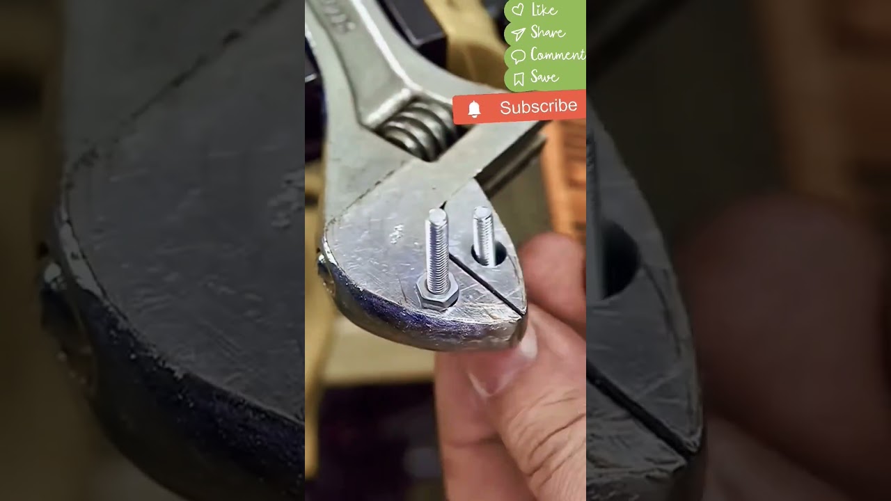 Two Tips ! Transform Your Wrench intoPower Tools. #machine #tools #powertools #transformation