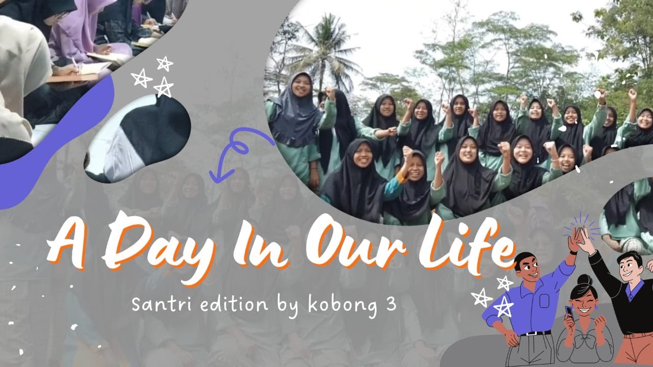 Vidio Kreasi || A DAY IN OUR LIFE santri edition || By Santriwati PP Nurul Falah Assubuki 2