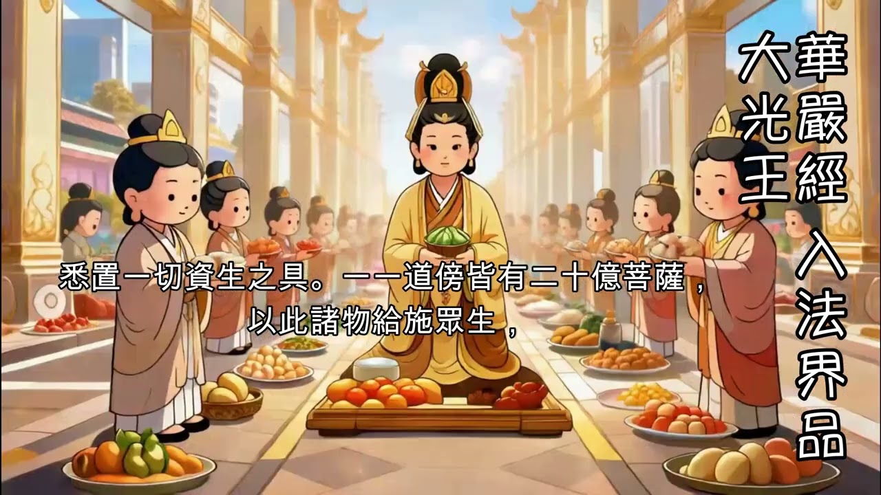 入法界品 18 大光王