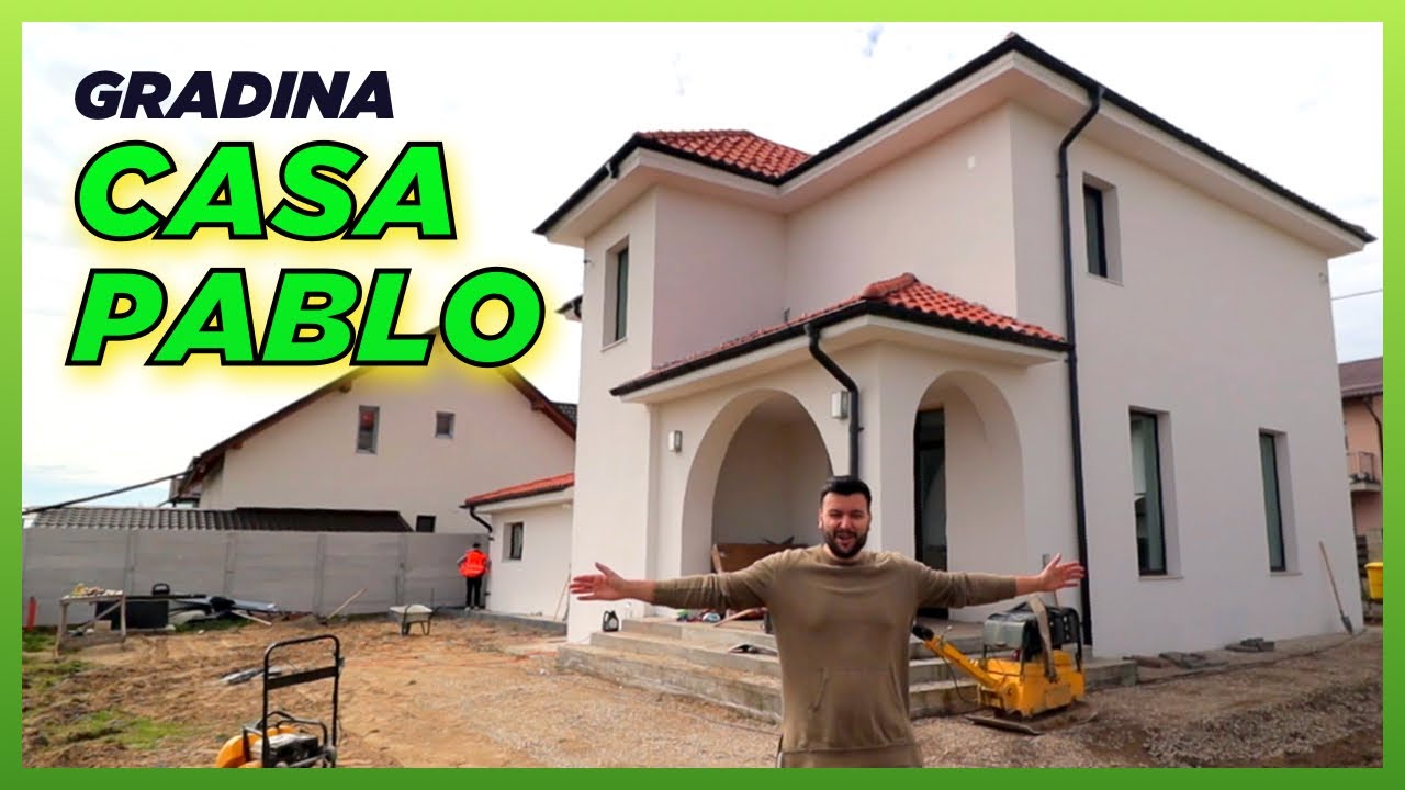 Montare pavele pe trotuar cu PAT DE NISIP | Amenajarea Curtii #CasaPablo