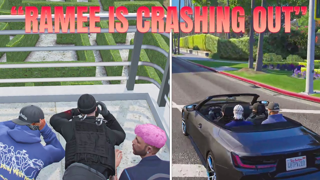 CG Stirring Makes Ramee Crashout and Peanut On Stirring | Nopixel 4.0
