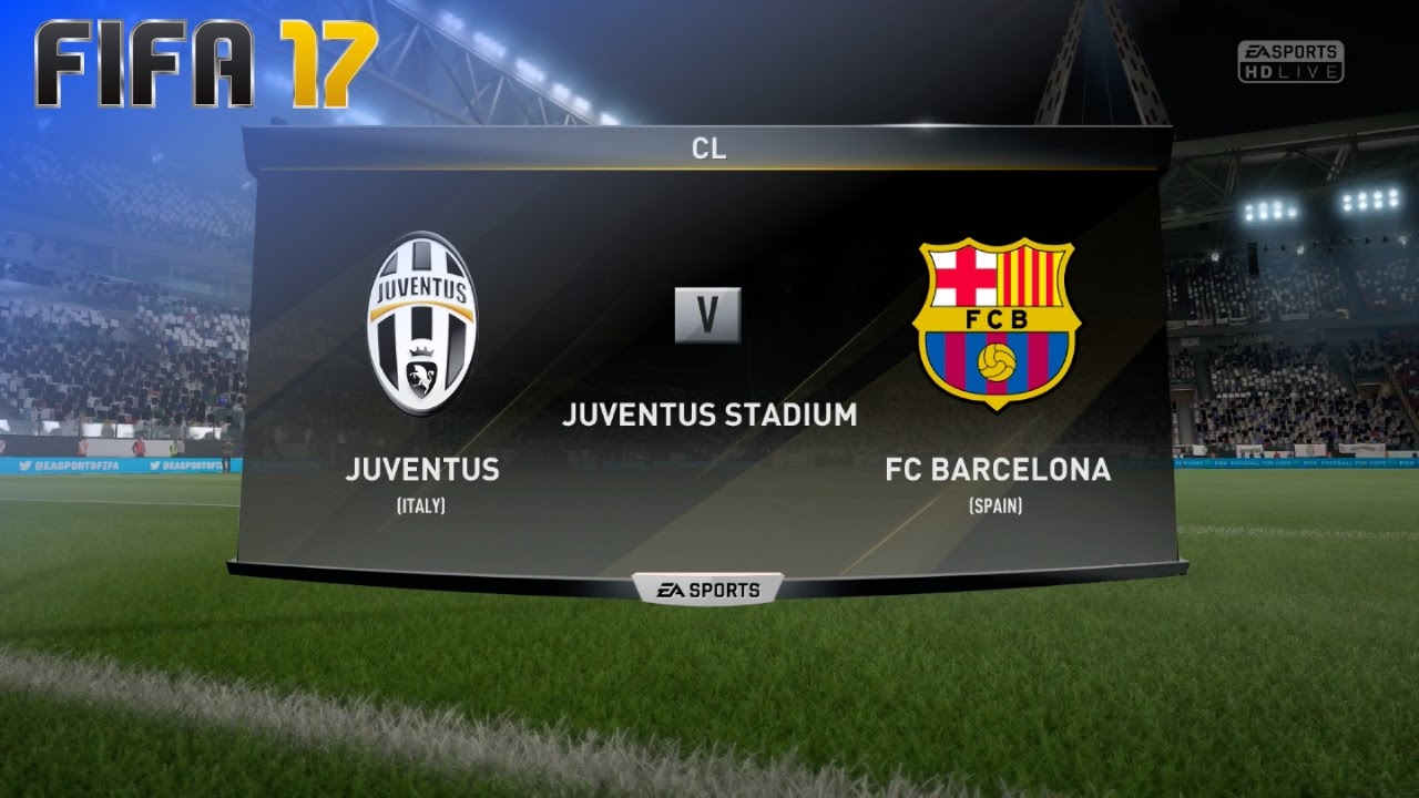 FIFA 17 - Juventus vs. FC Barcelona @ Juventus Stadium