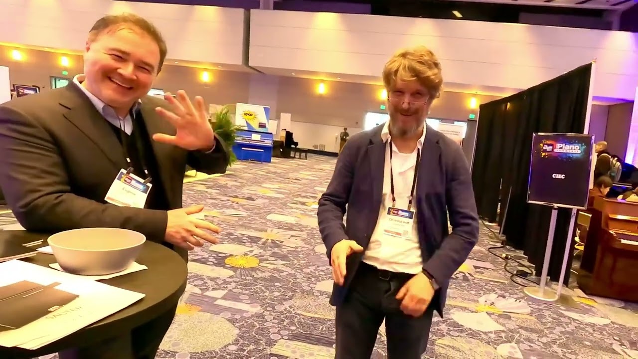 Here is a Little Tour of Piano Showcase/ Lounge 88 at NAMM 2025