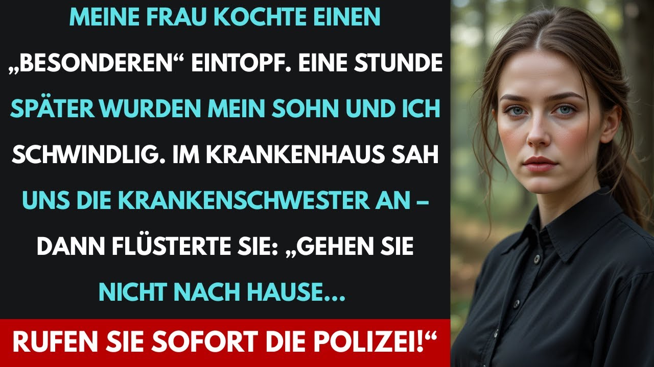 Meine Frau kochte ein „besonderes“ Abendessen – dann flüsterte die Schwester: Ruf die Polizei!