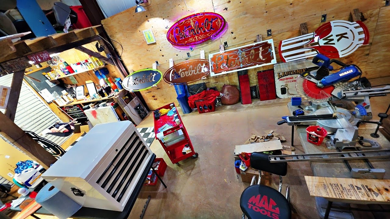 #shopcleanout #pinstriping ##businessgrowth #remodel #womanownedbusiness #LadyLinesPinstriping