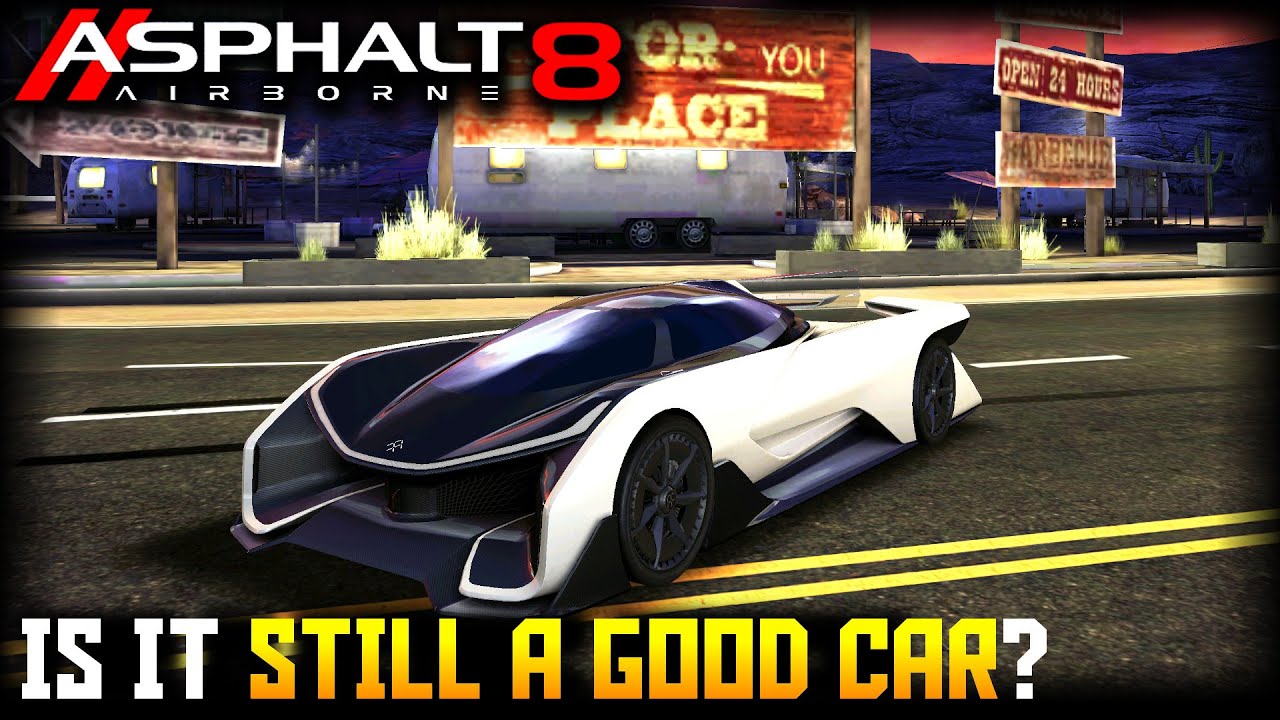 Remains Spammed for a Reason - Faraday Future FFZERO1 PRO Test (Asphalt 8)