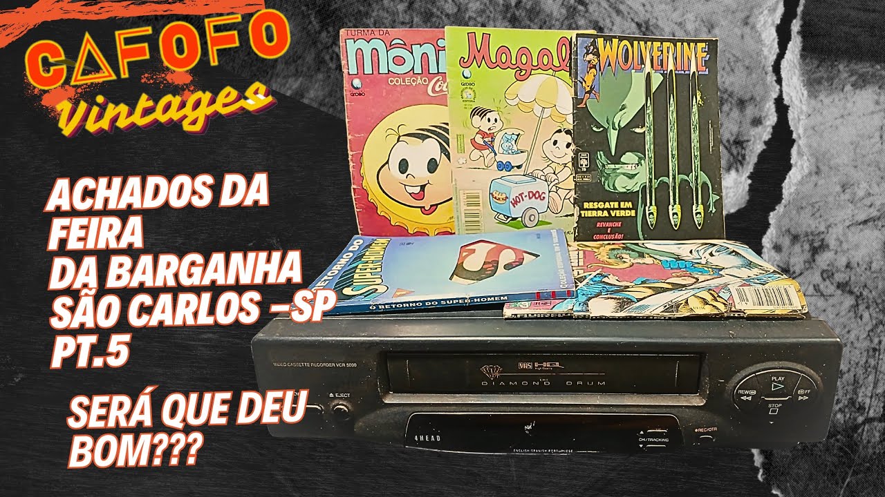 ACHADOS DA FEIRA DA BARGANHA SÃO CARLOS-SP - PT.5