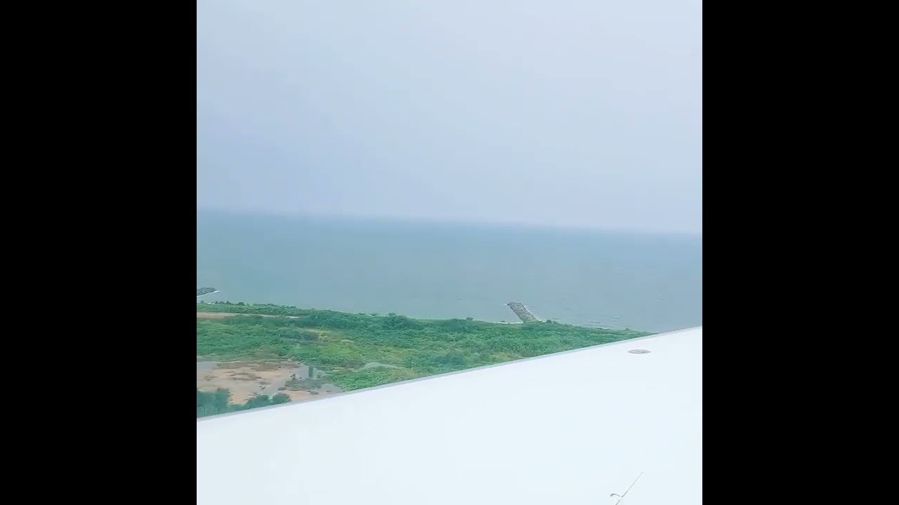 Landing Bata international airport, Equatorial Guinea