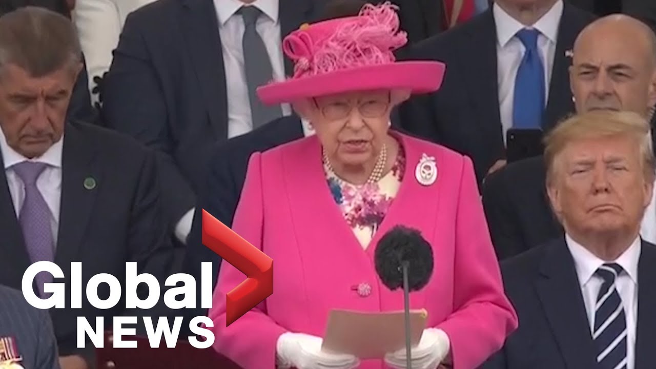 D-Day 75: Queen Elizabeth praises the resiliency of 