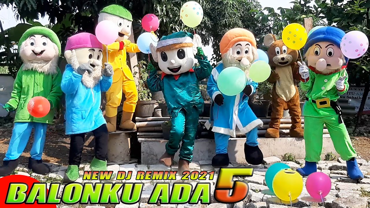 Balonku Ada Lima Remix~Balon Warna Warni