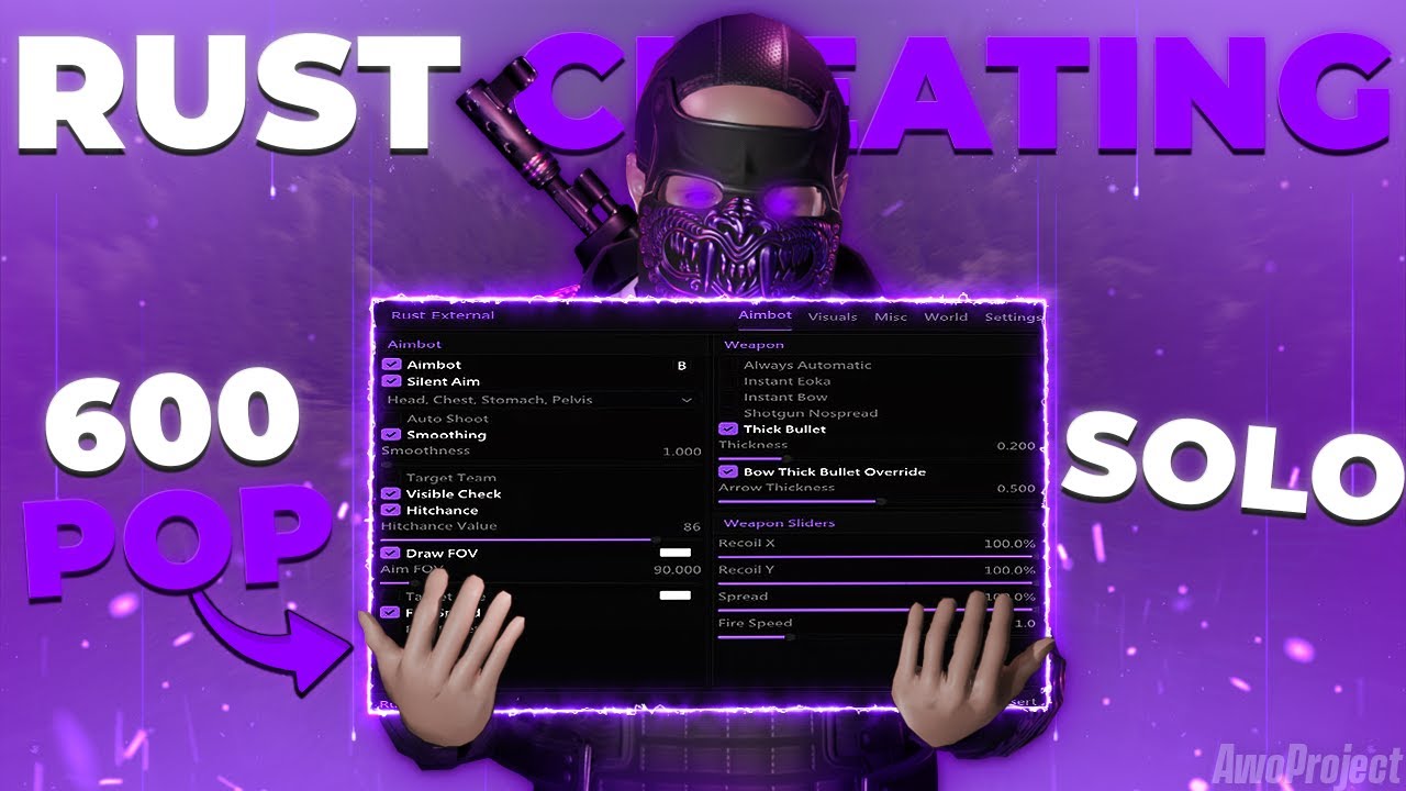 How I got Top 1 in RUST USING CHEAT...