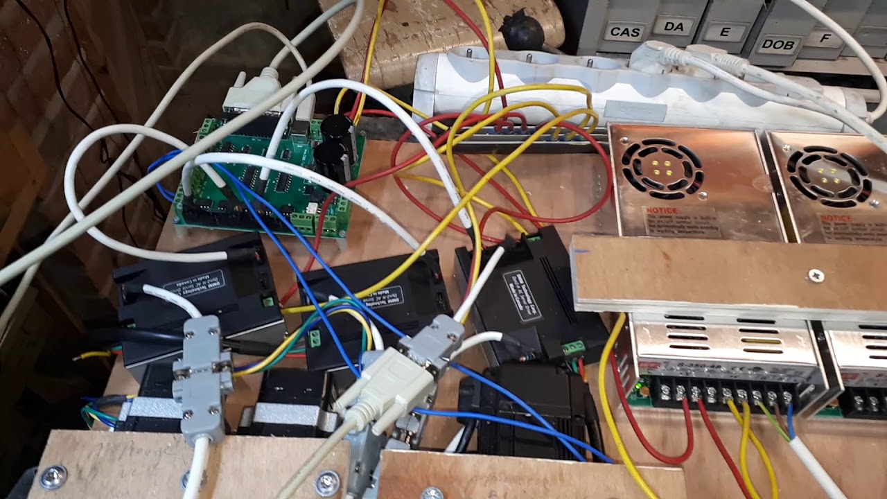 TEST KIT moteur DMM servo moteur CNC fraiseuse