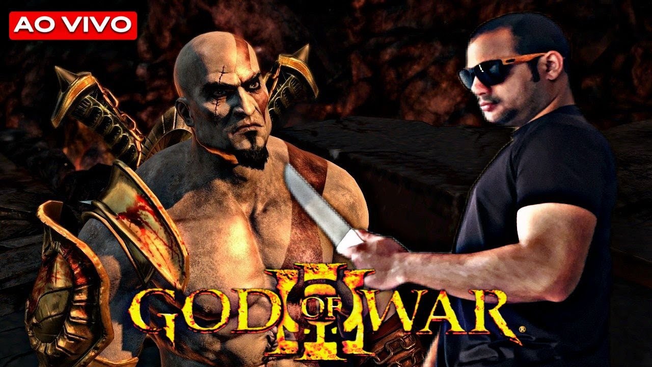 GOD OF WAR 3 AO VIVO #5 - ZEUS VAI MORRER