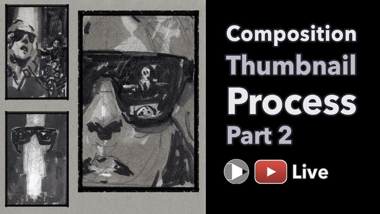 How to Design a Composition: Thumbnail Process Part 2