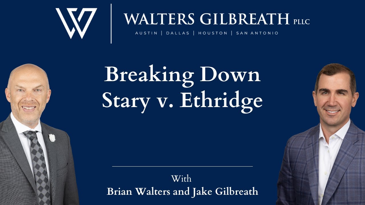 Breaking Down Stary v. Ethridge