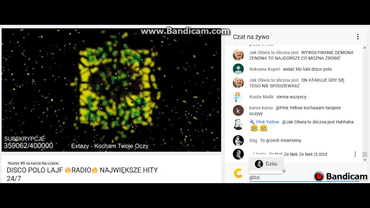 spotkalem Dziio na live :D :O